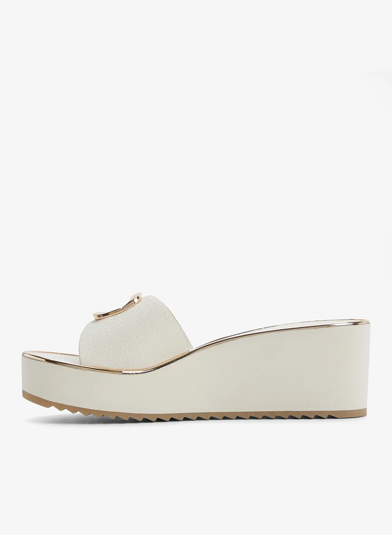 ALDO Menhaden Single Strap Wedges Sandals